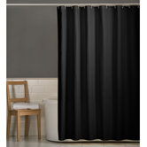 Microfiber Fabric Shower Curtain Liner