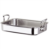 M'cook Cook'Style 7.3 qt. Roasting Pan with Stainless Steel Handle