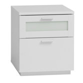New York 2 Drawer Bedside Table