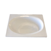 60" x 42" Rectangular Deck Air Massage Bath Tub
