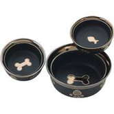 Ritz Copper Rim Dog Dish