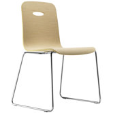 Gulp Chair with Sled Frame