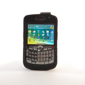 Blackberry Curve Leather Case in Black