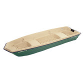 American 12' Jon Boat in Beige / Green