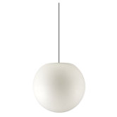 LED Kugelleuchte Globe in Opalwei&szlig;