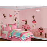 Fanciful Fairies Self-Adhesive Wall Stencil Kit