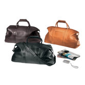25.5" Vaqueta Napa Leather Carry-On Duffel