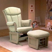 Juvenile 909 Maple Sleigh Glider - Closed Sides
