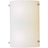 One Light Wall Sconce in Brushed Nickel