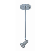 Rocket One Light Canopy Track in Brushed Nickel
