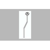Innovations Bathroom Lift Rod and Finial with Decorative Knob