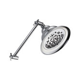 Bell Shower Head with Adjustable Arm Extender