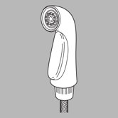 Pilar Spray, Hose and Diverter Assembly