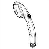 Personal Volume Control Hand Shower Assembly
