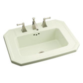 Kathryn Self-Rimming Bathroom Sink with 8" Centers