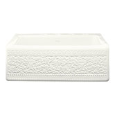 Interlace Design on Alcott Tile In Kitchen Sink