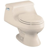 Rialto One-Piece Round-Front Toilet in Innocent Blush