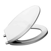 Lustra Elongated Closed-Front Toilet Seat