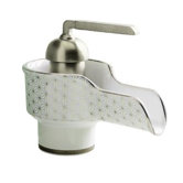 Bol Single Hole Ceramic Bathroom Faucet with Single Pump Handle