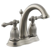 Kelston Centerset Bathroom Faucet with Double Lever Handles