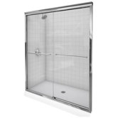 Fluence 0.375" Thick Glass Bypass Shower Door