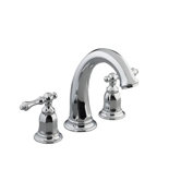 Kelston Double Handle Deck Mount Bath Tub Faucet Trim