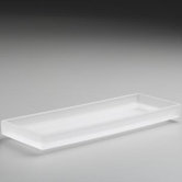 Loure Frosted Glass Tray