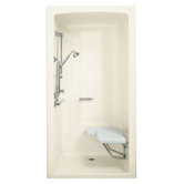 Freewill One-Piece Barrier-Free Transfer Commercial Shower Stall