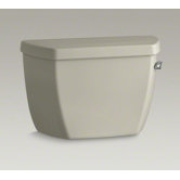 Highline Classic 1.0 Gpf Toilet Tank with Tank Cover Locks and Left-Hand Trip Lever
