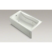 Mariposa 66" X 35.88" Alcove Whirlpool with Integral Apron