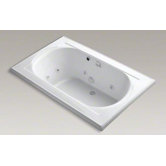 Memoirs 66" x 42" Drop-in Whirlpool with Custom Pump Location