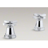 Pinstripe Pure Deck-Mount High-Flow Bath Valve Trim