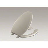 Lustra Elongated Open-Front Toilet Seat