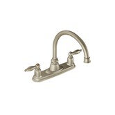 Castleby Two Handle Centerset High Arc Kitchen Faucet