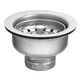 3.5" Drop-in Basket Strainer with Drain Assembly and Lock Nut