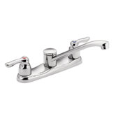Commercial Two Handle Centerset Kitchen Faucet