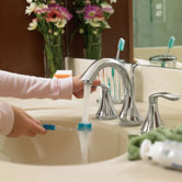 Eva Widespread Bathroom Faucet with Double Lever Handles