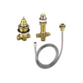 Rough Valve for Three Hole Thermostatic Trim
