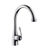 Allegro Gourmet One Handle Single Hole Kitchen Faucet with 10.25" Spout Height