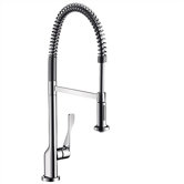 Axor Citterio One Handle Single-Hole Bar Faucet with Full spray and needle spray