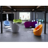 Ouch Upholstered Arm Chair with Accessories