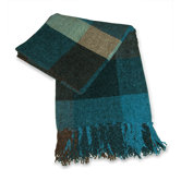 Scotch Chenille Throw in Teal