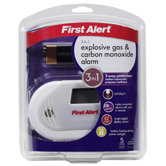 Combination Explosive Gas and Carbon Monoxide Alarm