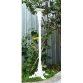 Pedestal Bird House Column with Auger