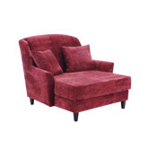 Sessel "Love-Seat Julia" in Rot