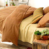Chambray Terracotta Bedding Collection