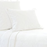 Petite Ruffle Duvet Cover and Shams in White