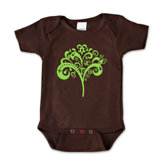 Tree of Life Chocolate Bodysuit