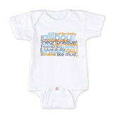 All Boy Short Sleeve Bodysuit