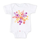 Flora & Fauna White Bodysuit